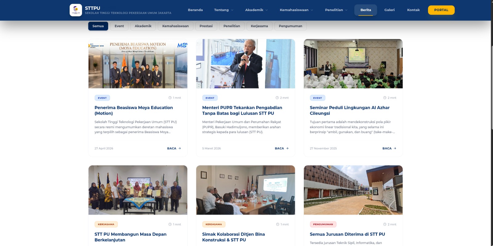 Website Kampus